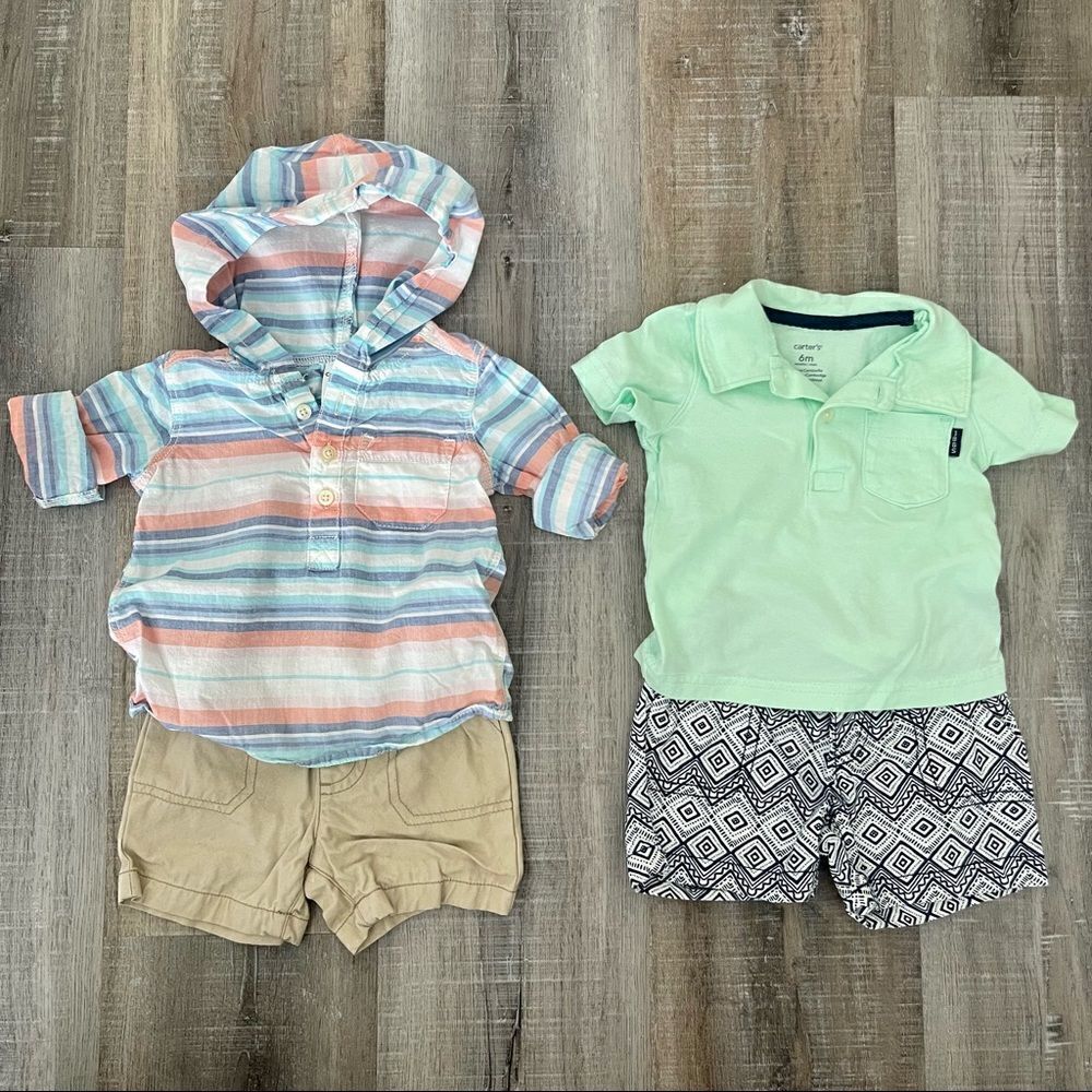 Carters outfits - 2 outfits with 2 pieces each